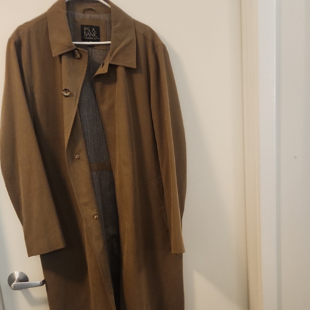 Men's Brown Coat by Jos. A. Bank